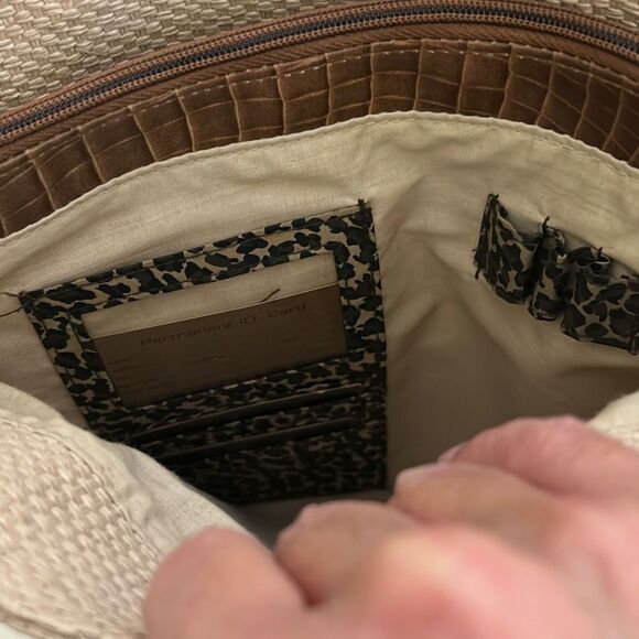 Straw Organizer Tote NWT - Picture 5 of 8